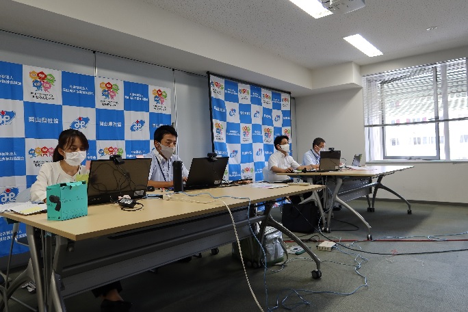 R2.7.16 中国ブロック県・指定都市社協災害時の相互支援に関する協定に基づく令和2年度実務者会議(WEB会議) FB.jpg